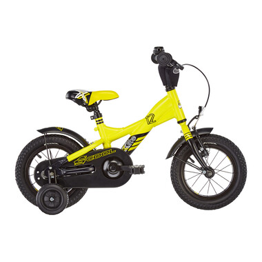 S'COOL XXLITE Alu 12" Kids Bike Yellow 0